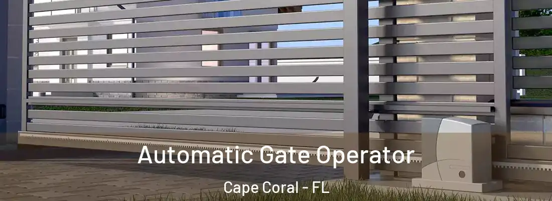 Automatic Gate Operator Cape Coral - FL