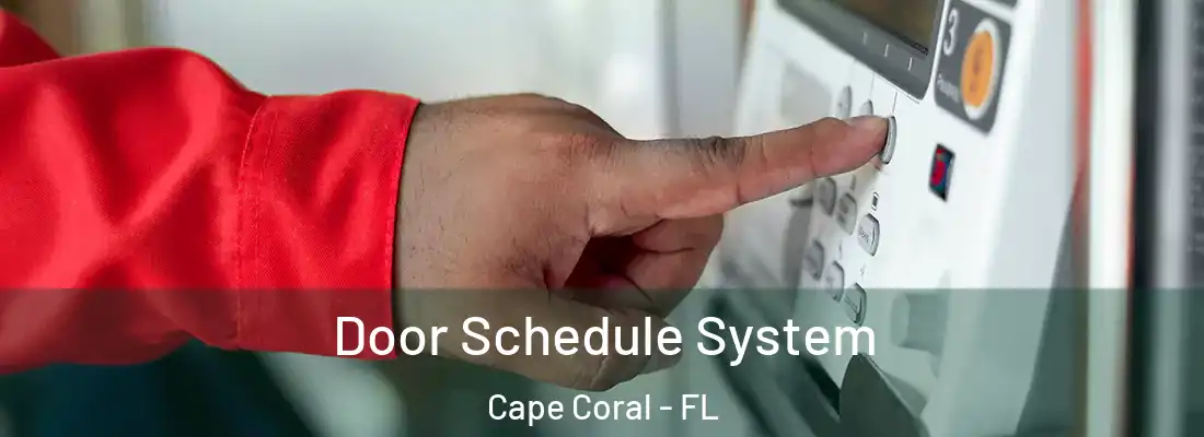  Door Schedule System Cape Coral - FL