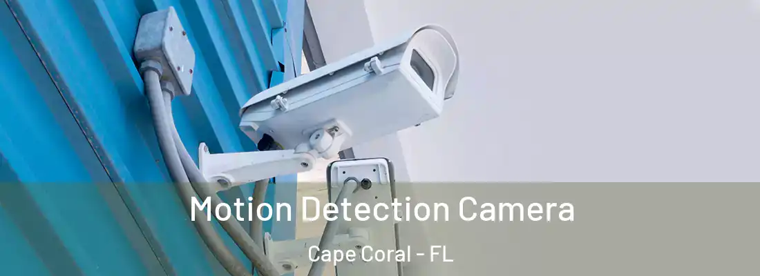 Motion Detection Camera Cape Coral - FL