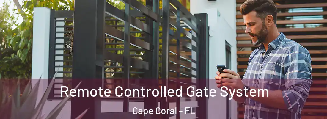 Remote Controlled Gate System Cape Coral - FL